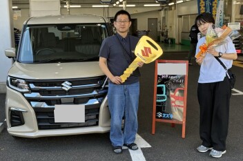 ソリオハイブリッドMXご納車おめでとうございます！